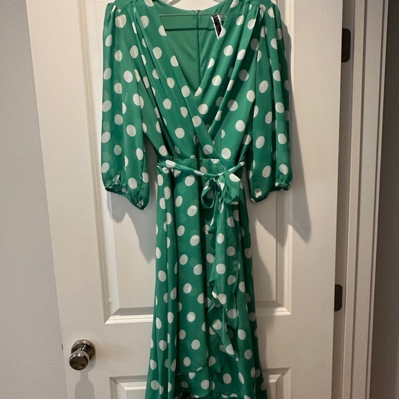 Julian Taylor Polka Dot Dress - Picture 2 of 9